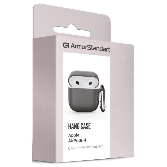 Чохол для навушників Armorstandart Hang Case для Apple AirPods 4 Lavender (ARM81282) зображення 3