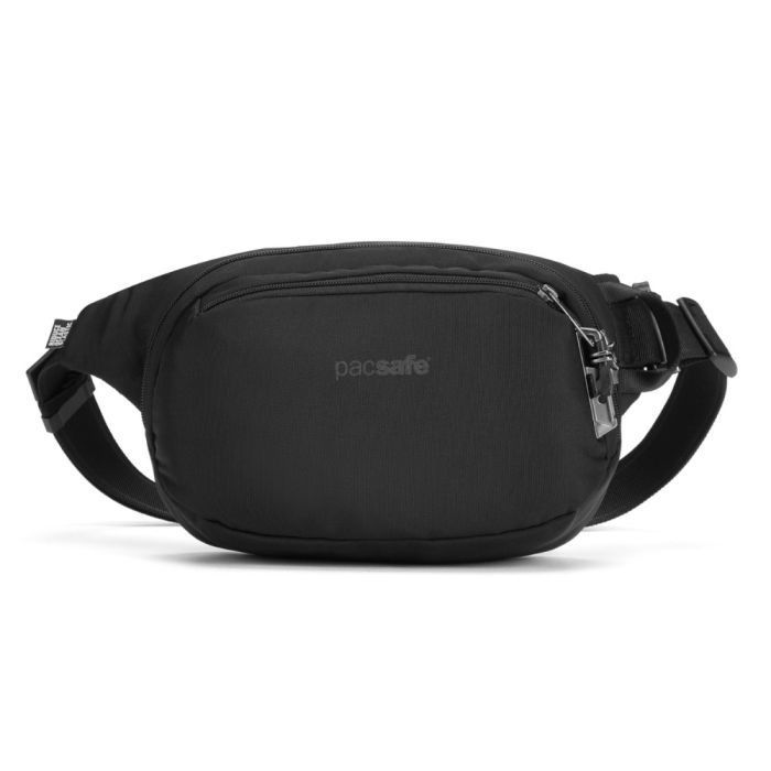 Сумка-бананка Pacsafe Vibe 100 hip pack, чорна (60141130)