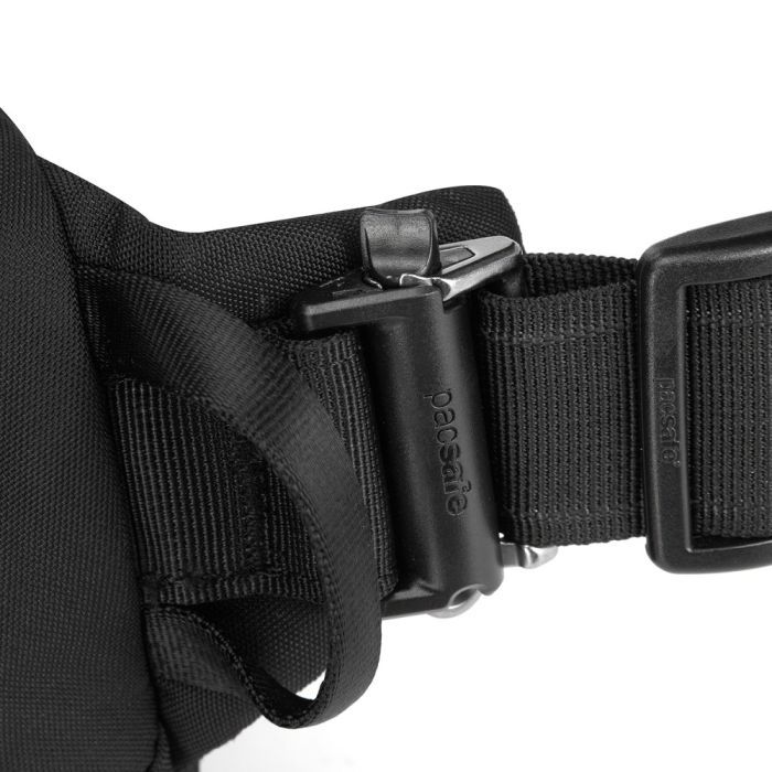 Сумка-бананка Pacsafe Vibe 100 hip pack, чорна (60141130) изображение 7
