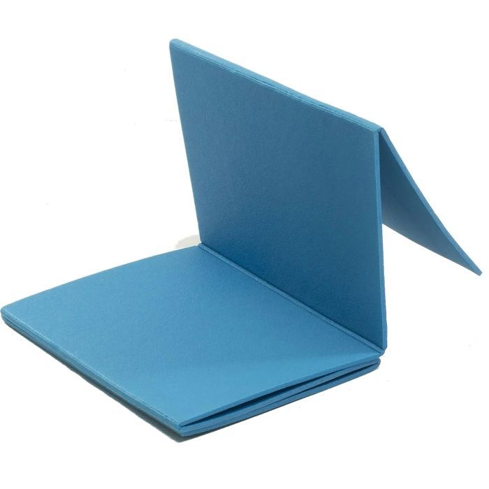 Коврик для фитнеса Toorx Foldable 5-section 175х50х0,8 см Azzurro (MAT-175) (931137) изображение 3