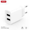 Зарядное устройство XO L109 12W (2USB/2.4A) + USB - MicroUSB White (XO-L109-M) изображение 2