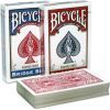 Карты игральные Bicycle Rider Back Bridge Size Standard Index (red, blue) (0086)