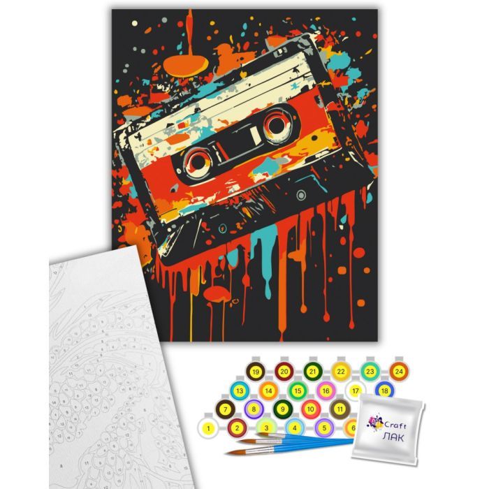 Картина по номерам ArtCraft Палітра звуку 40х50 см (12032-AC) изображение 2