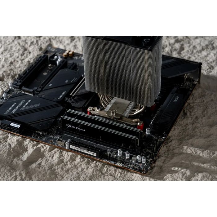 Модуль памяти для компьютера DDR5 32GB (2x16GB) 6400 MHz Black Sark eXceleram (ED50320643039CD) изображение 3