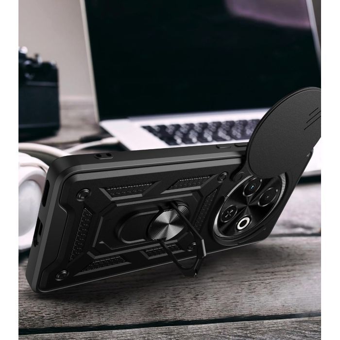 Чохол до мобільного телефона BeCover Military Tecno Spark 30C 4G Black (713074) зображення 4