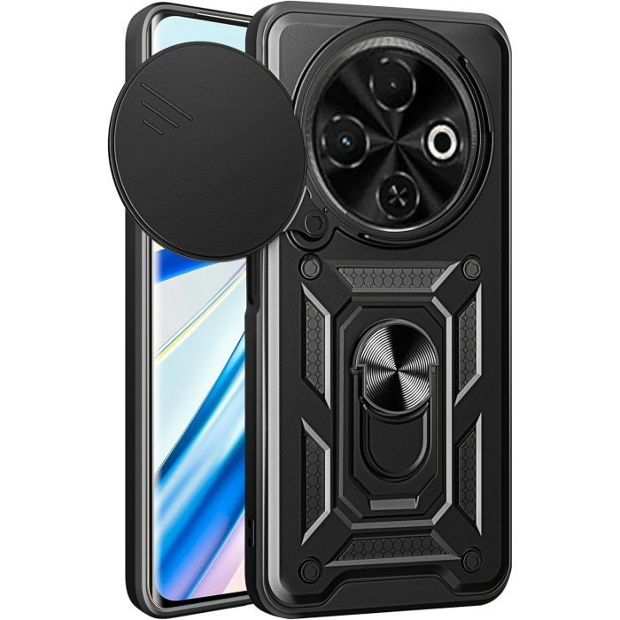 Чохол до мобільного телефона BeCover Military Tecno Spark 30C 4G Black (713074) зображення 6