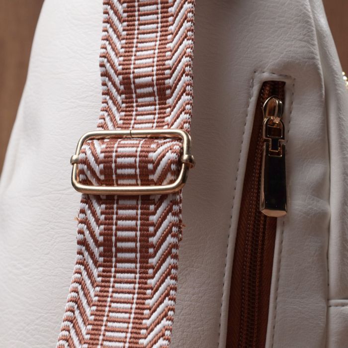 Сумка Vintage Из экокожи Белая (22757) изображение 11