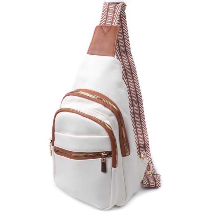 Сумка Vintage Из экокожи Белая (22757)