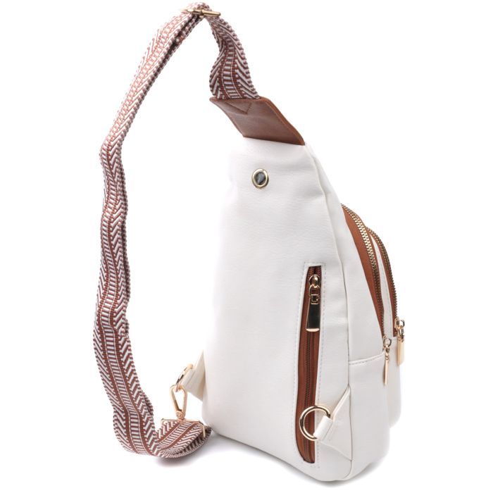 Сумка Vintage Из экокожи Белая (22757) изображение 2