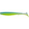 Силікон рибальський FishUP U-Shad 4" 206 - Sky/Chartreuse (8шт/уп) (1864.11.23)