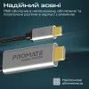 Кабель мультимедійний USB-C to HDMI M 1.8m + USB-CF grey Promate (hdmi-pd100.grey) зображення 6