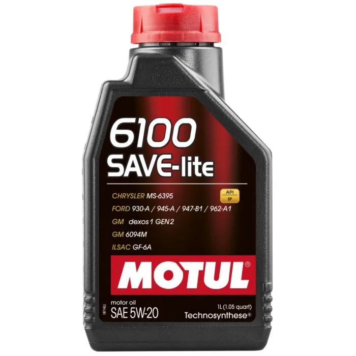 Моторна олива MOTUL 6100 Save-lite SAE 5W-20 1л