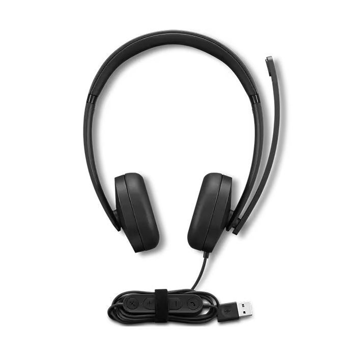 Навушники Lenovo USB-A Wired Stereo Headset Gen 2 Black (4XD1P83425) зображення 6