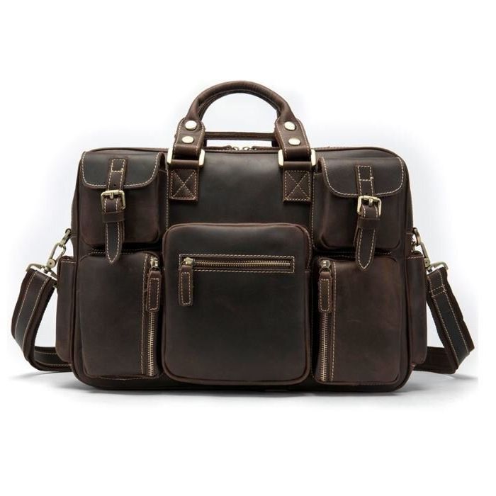 Сумка Vintage Коричнева (14881)