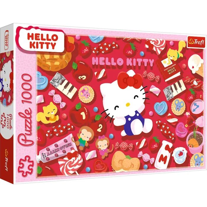 Пазл Trefl Hello Kitty Привіт Кітті 1000 елементів (5900511109207)