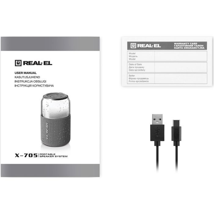 Акустическая система REAL-EL X-705 Red (EL121600025) изображение 11