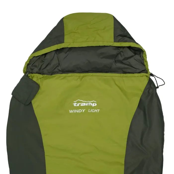 Спальний мішок Tramp Windy Light кокон лівий olive (UTRS-055-olive-L) зображення 3