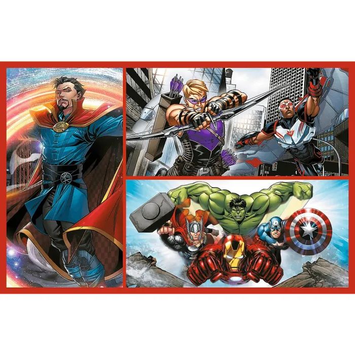 Пазл Trefl The Avengers Стать героем 2x70 (5900511344394) изображение 2