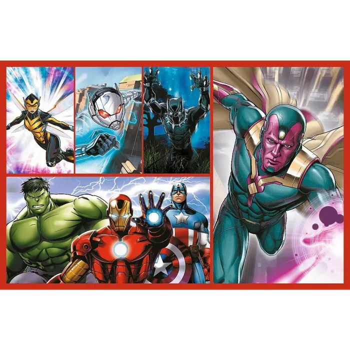 Пазл Trefl The Avengers Стать героем 2x70 (5900511344394) изображение 3