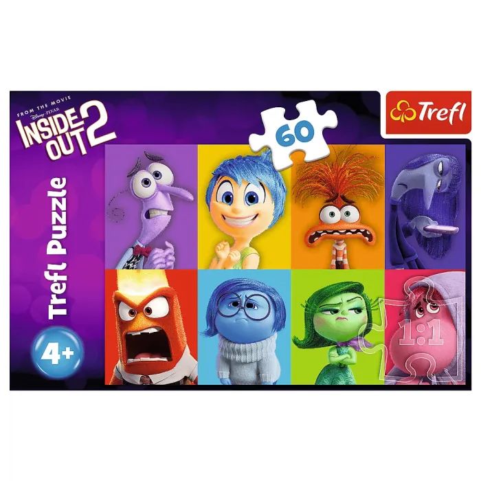 Пазл Trefl Inside Out 2 Знай свои эмоции 60 элементов (5900511173970) изображение 3