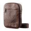 Сумка Shvigel Чоловіча шкіряна Коричнева (19103)