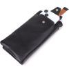 Кошелек ST Leather Кожаный с отделением под телефон Черный (23101) изображение 7