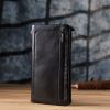 Кошелек ST Leather Кожаный с отделением под телефон Черный (23101) изображение 9