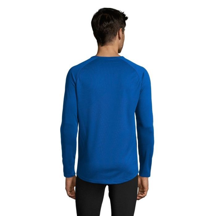 Лонгслив Sol's Sporty LSL men яскраво-синій XL (02071241XL) изображение 2