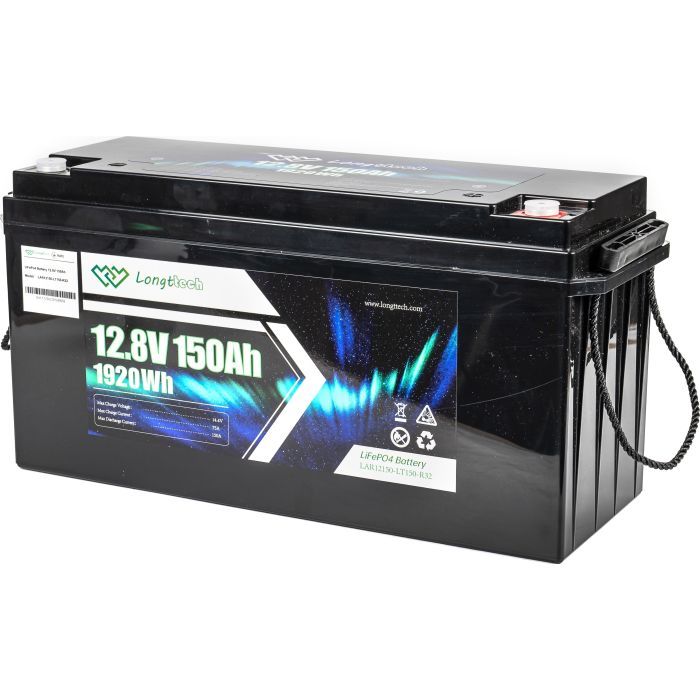 Батарея LiFePo4 Longttech 12.8V - 150Ah (LAR12150-LT150-R32) зображення 3