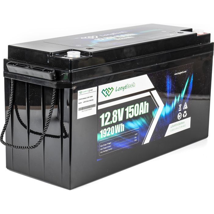 Батарея LiFePo4 Longttech 12.8V - 150Ah (LAR12150-LT150-R32) зображення 4