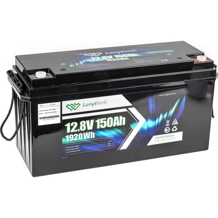 Батарея LiFePo4 Longttech 12.8V - 150Ah (LAR12150-LT150-R32) зображення 5