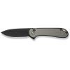 Нож Civivi Button Lock Elementum II, Grey Aluminum, Darkwash (C18062PD-1)