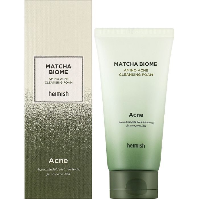 Пенка для умывания Heimish Matcha Biome Amino Acne Cleansing Foam 150 мл (8809481761811) изображение 2