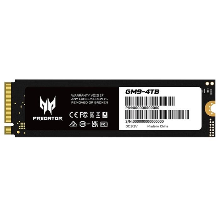 Накопитель SSD M.2 2280 2TB GM9 Acer Predator (BL.9BWWR.137) изображение 2
