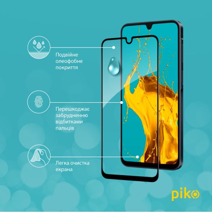 Скло захисне Piko Full Glue Samsung A16 Black (1283126598609) зображення 4