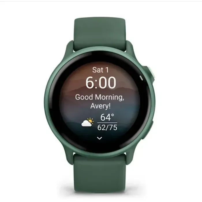 Смарт-годинник Garmin vivoactive 6, Jasper Green/J. Green Metallic, GPS смарт-годи (010-02985-02) зображення 7
