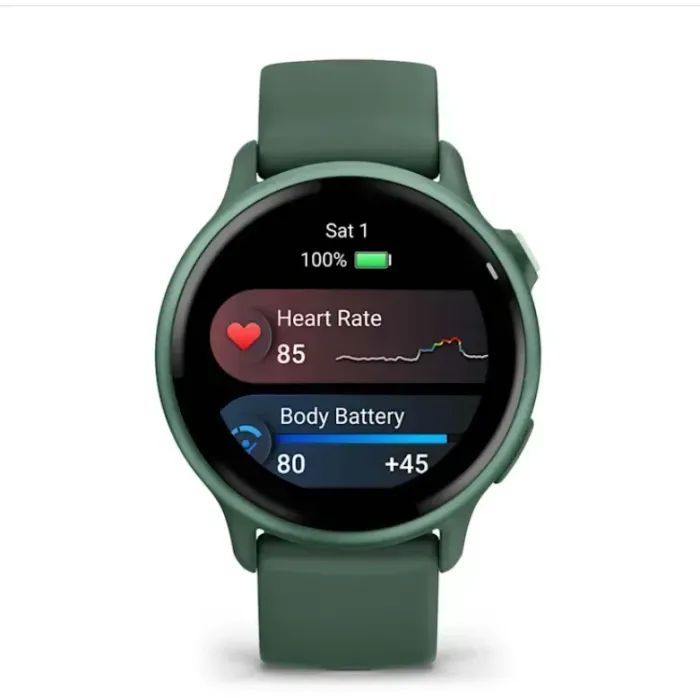 Смарт-годинник Garmin vivoactive 6, Jasper Green/J. Green Metallic, GPS смарт-годи (010-02985-02) зображення 8