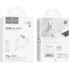 Зарядний пристрій HOCO C111A Lucky 1xUSB-C PD30W + 1xUSB QC3.0 White (6931474790866) зображення 4