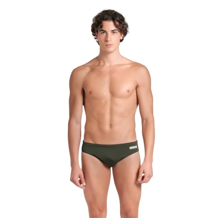 Плавки Arena Team Swim Briefs Solid 004773-660 оливковий 100 (3468337523321)