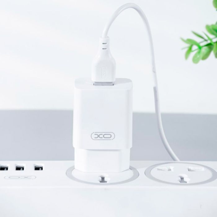 Зарядний пристрій XO L99 12W USB-A White (L99_White) зображення 3