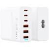 Зарядний пристрій XO L133 3xUSB-A + 3xUSB-C 75W White (L133.white) зображення 2
