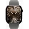 Смарт-годинник Apple Watch Series 10 GPS + Cellular 46mm Natural Titanium Case with Stone Grey Sport Band - S/M (MWY93QH/A) зображення 2