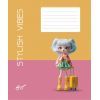 Зошит Школярик Stylish vibes 12 аркушів лінія (012-3568L) зображення 3