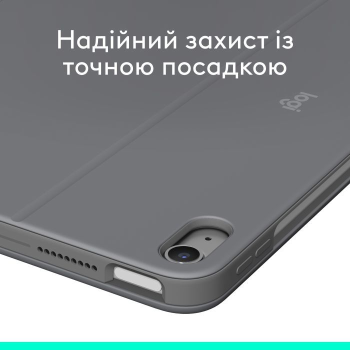 Чехол для планшета Logitech Combo Touch for iPad Air 13-inch (M2) OXFORD GREY - US (L920-012618) изображение 9