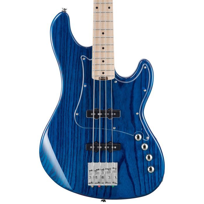 Бас-гитара Cort GB74JJ Aqua Blue изображение 2
