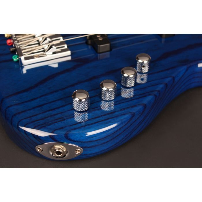 Бас-гитара Cort GB74JJ Aqua Blue изображение 6