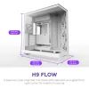 Корпус NZXT H9 Flow Dual-Chamber All White (CM-H92FW-01) зображення 2