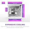 Корпус NZXT H9 Flow Dual-Chamber All White (CM-H92FW-01) зображення 4