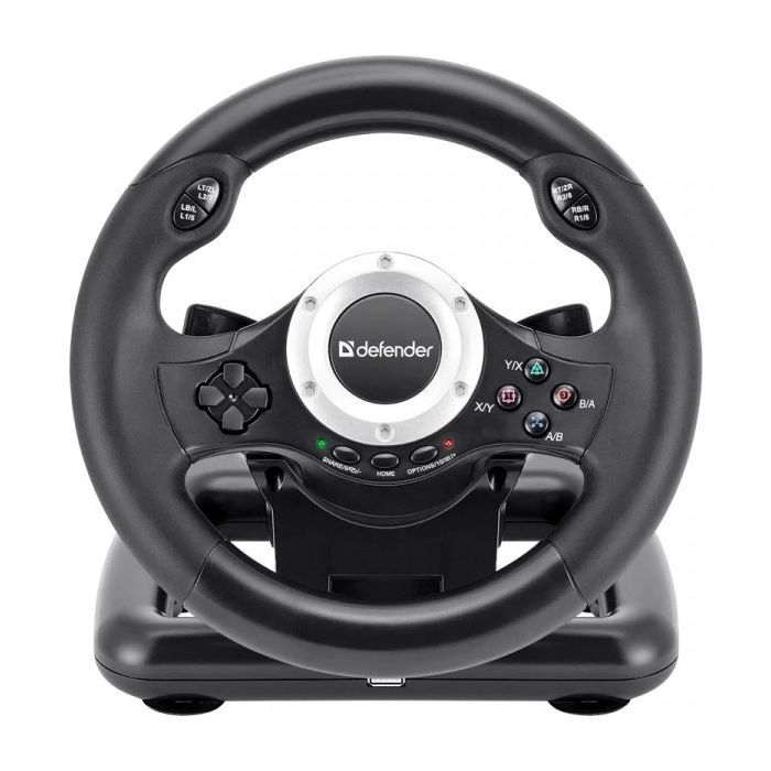 Руль Defender Turbo Pro for PC/PS3/PS4/Xbox USB (64291)