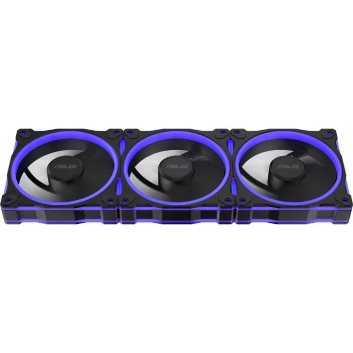 Кулер до корпусу ASUS PRIME MR120 REVERSE ARGB BLACK 3IN1 (90DA00L0-B09020) зображення 3